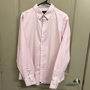 UNTUCKit Light Pink Stripes Dress Shirt - SLIM